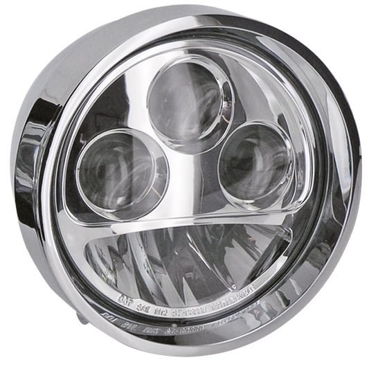 GZP Intense LED 5.75" Headlight chrome