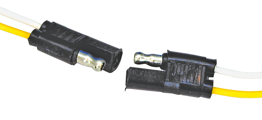 Connector, flat type 2 pole