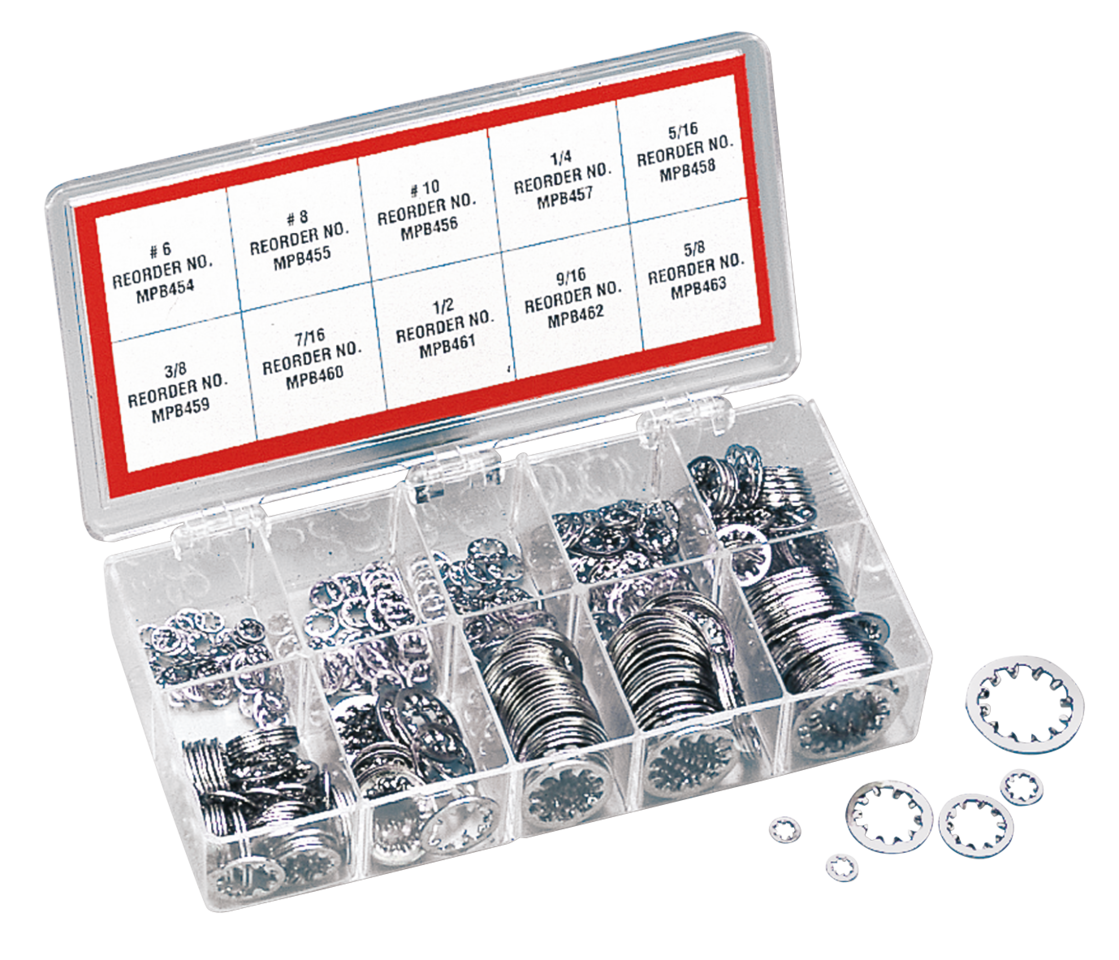 50pck Internal lockwashers 3/8