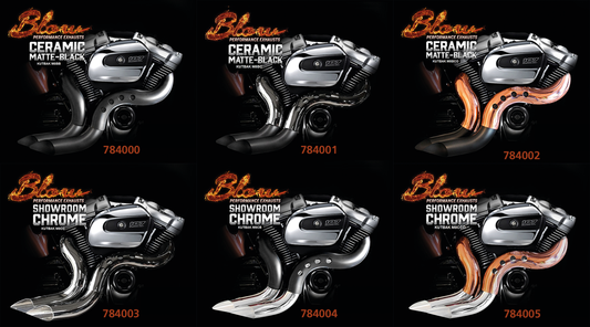 Blow Blck pipes copper shields ME17-Up