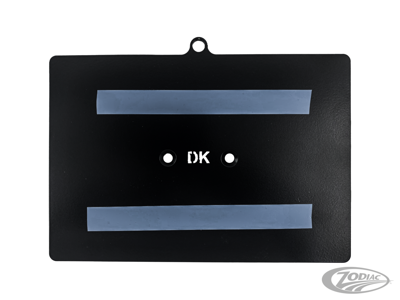 Blk License plate Denmark