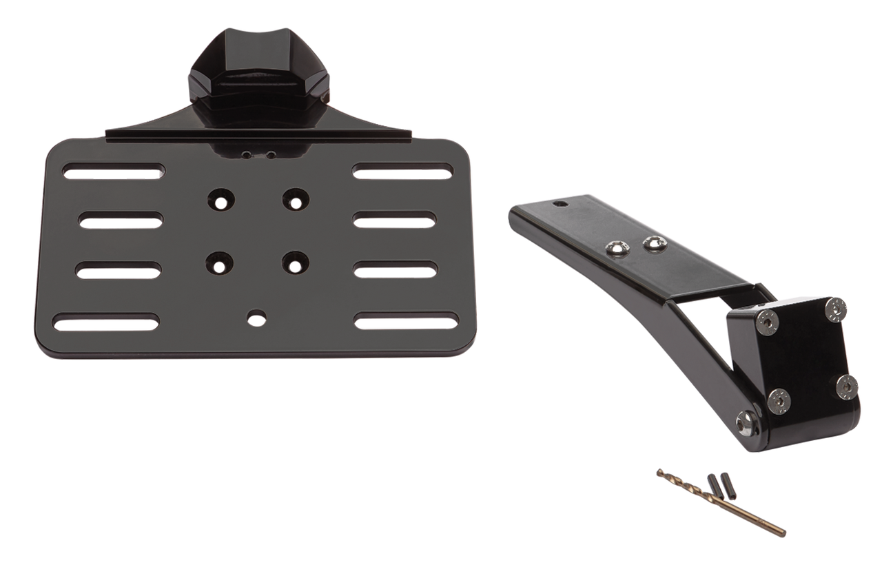 Blk Central licenseplate kit FXLRS18-UP