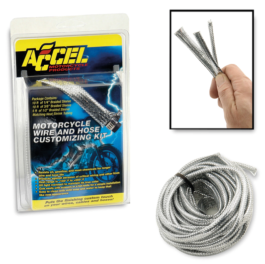 Accel Chrome Sleeving kit