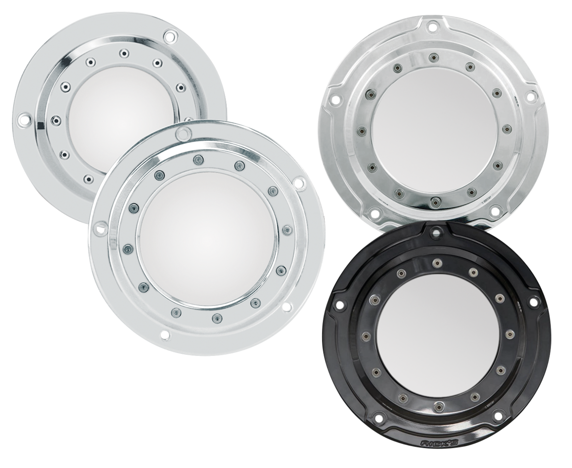 Ricks Clutch Cover Gloss Black BT70-98