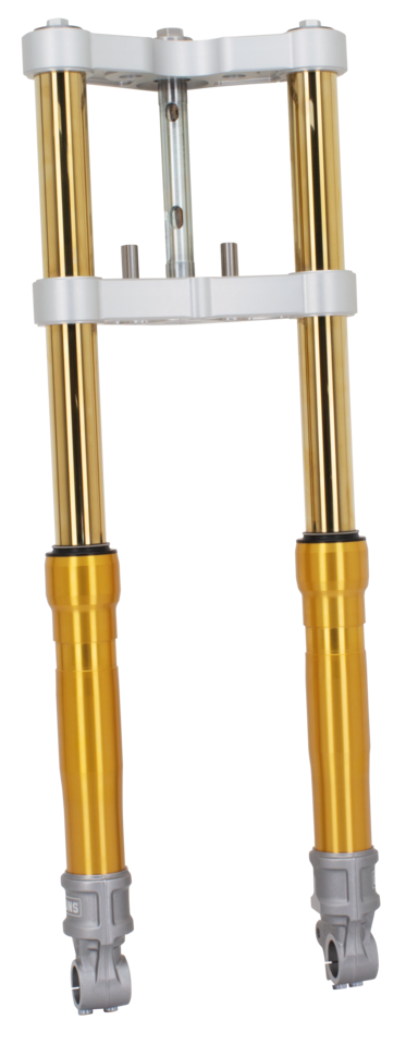 Ohlins FG434 fork assy gold w/clear tree
