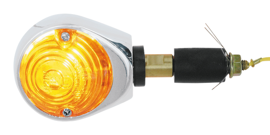 GZP Chrome Ox-Eye turn signal with E-len