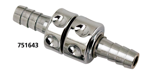 K-Tech inline petcock chrome