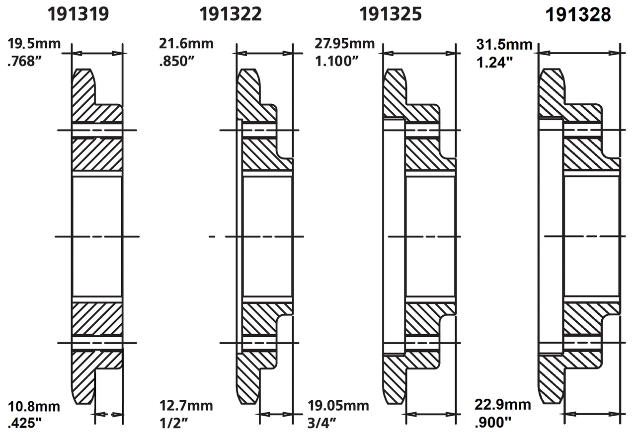 GZP Trans sprocket 24T BT07UP no offset