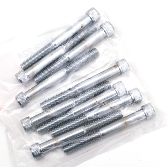 10pck Chrome Allen screws 5/16x2 3/4 UNC