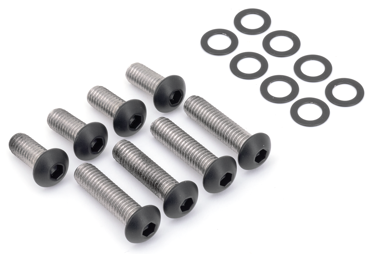 Fndr Struts RR Bolts Matt Blk ST07-17