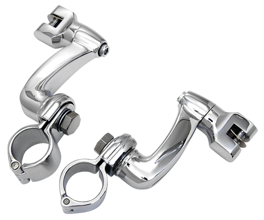 Highway Bar Peg Mounts Chrome