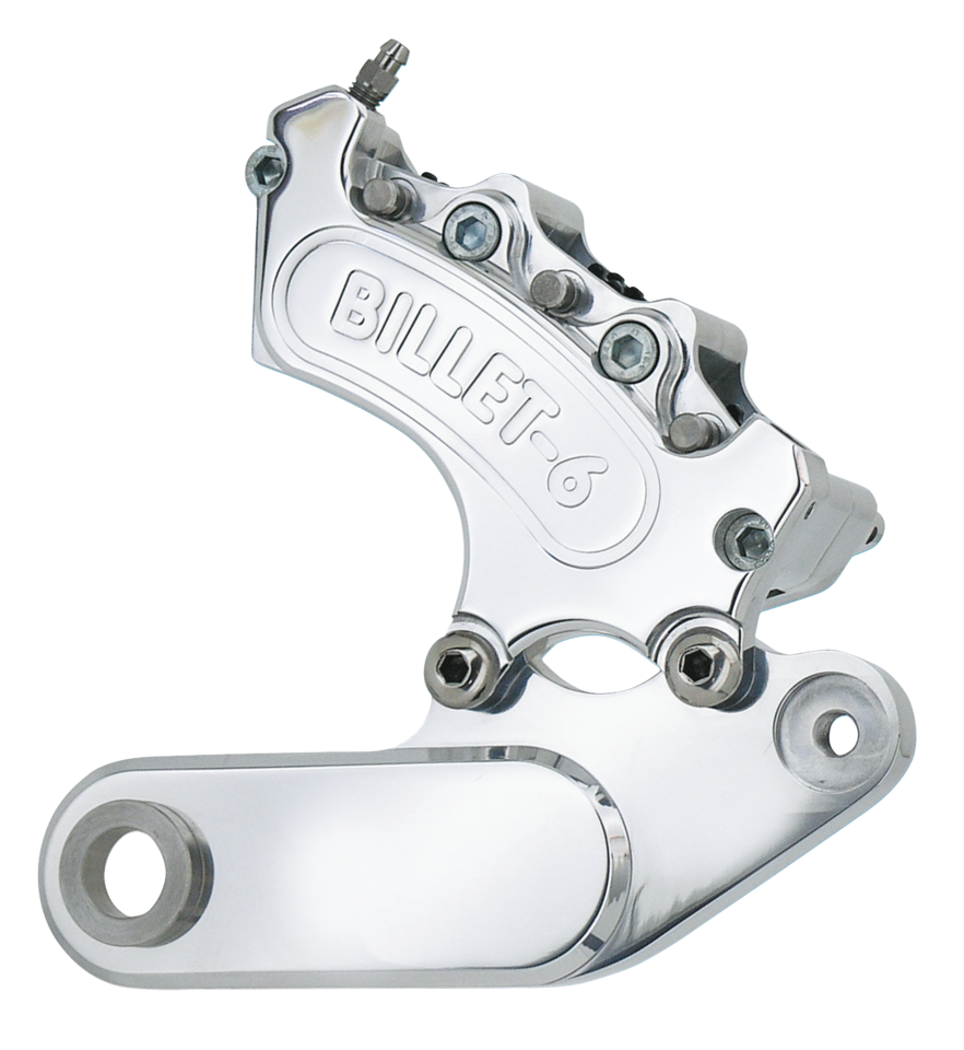 Billet 6 caliper + bracket set FXST 4spd