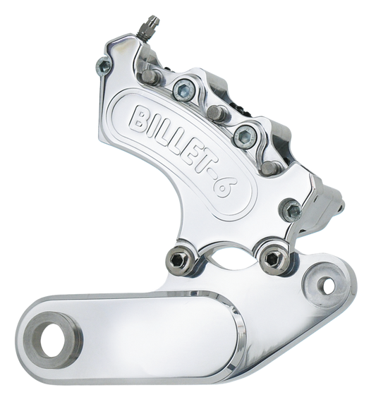 Billet 6 caliper + bracket set FXST 4spd