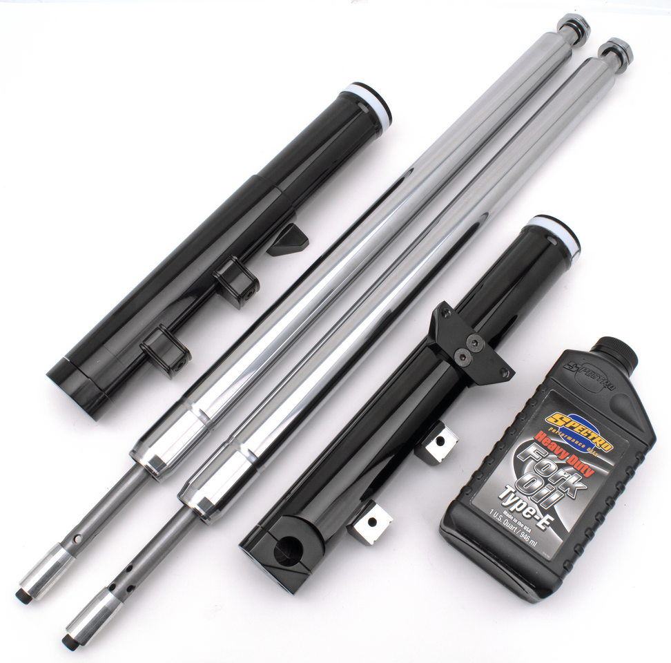 Black Anodized Bubba fork legs 3" o.s.