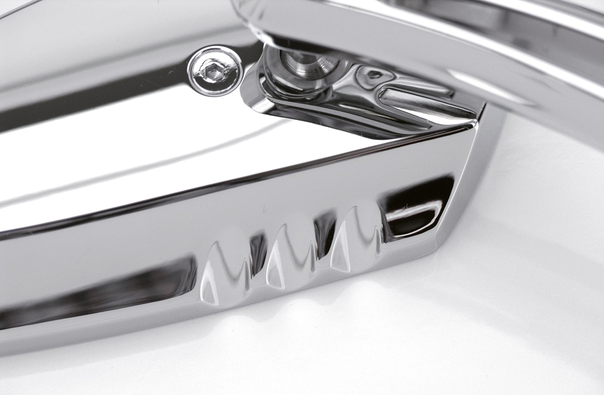 GZP Custom Shrike mirror set chrome