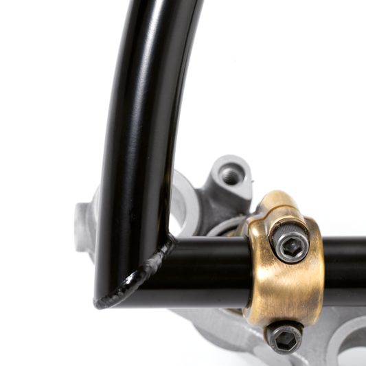 K-Tech Deluxe risers satin brass