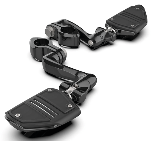 Twin Rail HW Pegs Ext. Blk Male Mounts