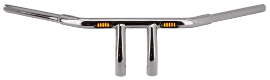 GZP gloss blk 8" T-Bar TBW smoke LED mar