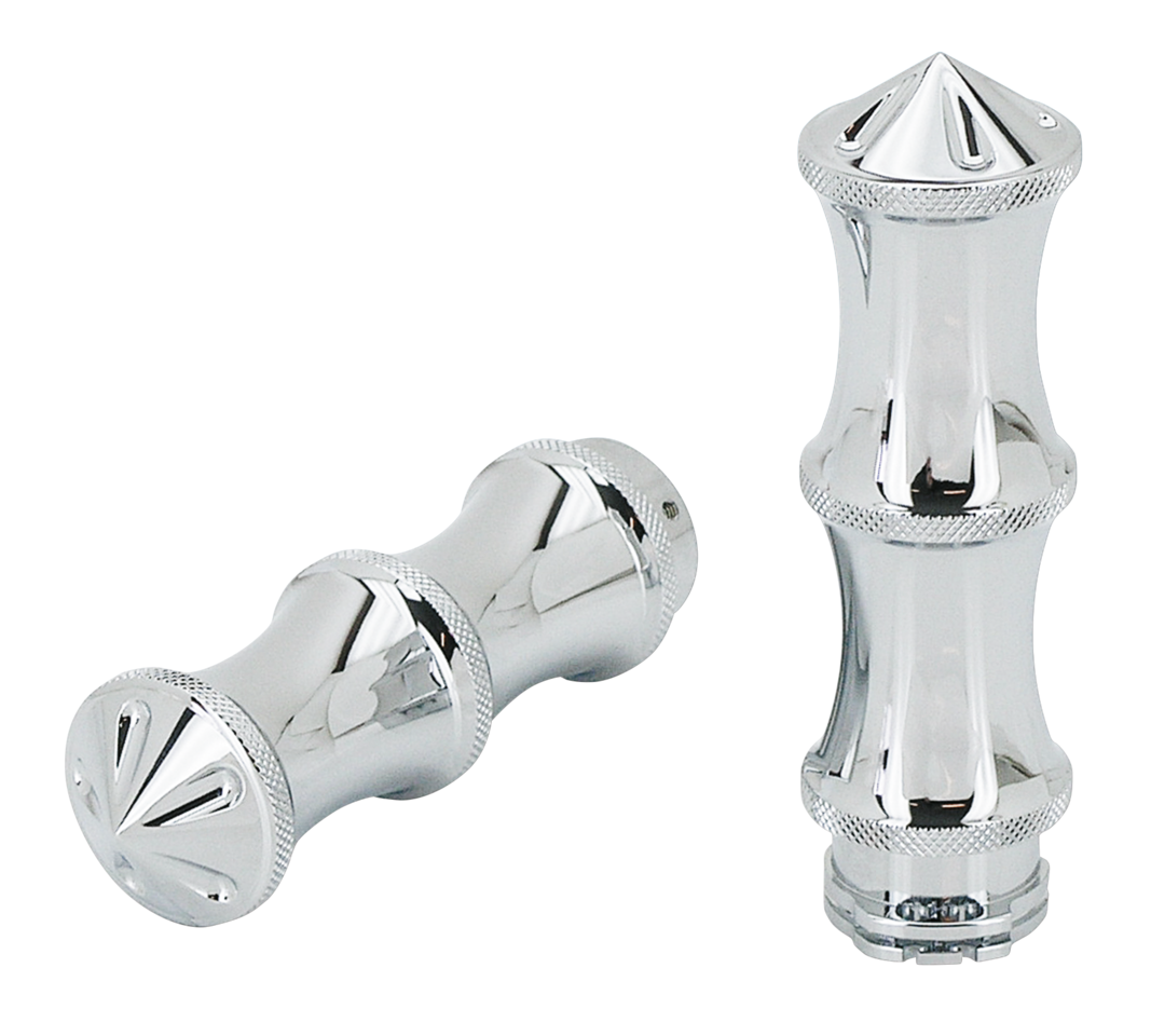 GZP Chromed Miami CNC grip set