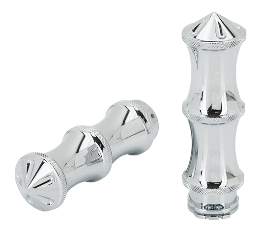GZP Chromed Miami CNC grip set