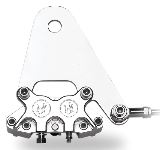 PM 125x4R rear rigid for 10" disc chrom