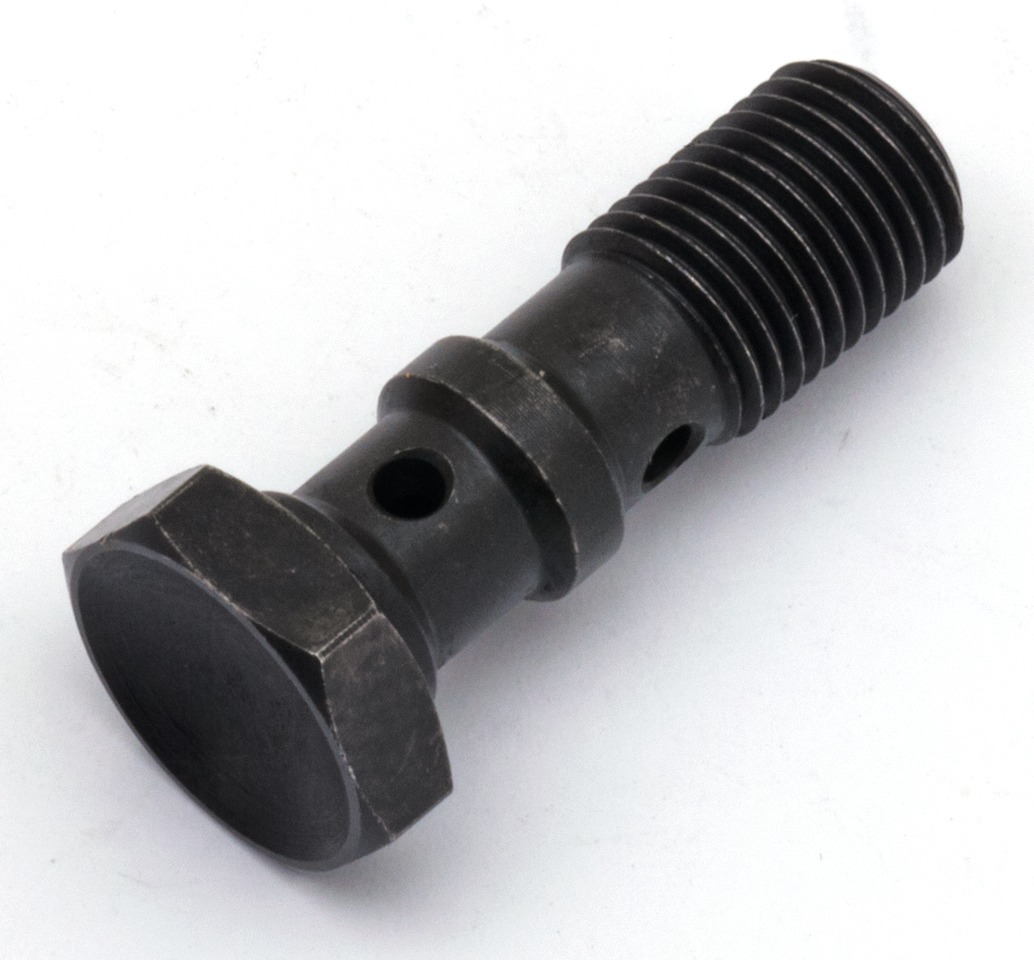 Black SS Double Banjo bolt M10x1.25