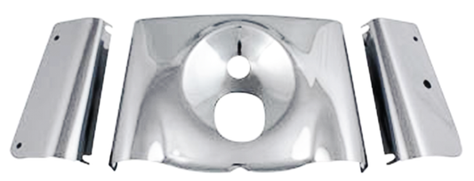 Fork Cover Kit Smooth Chrome FLST86-17