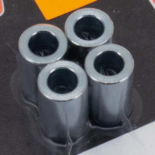 Zinc spacers, .375"x.625"x1", set/4