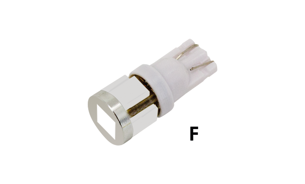 GZP Synapse 6LED red wedge style bulb