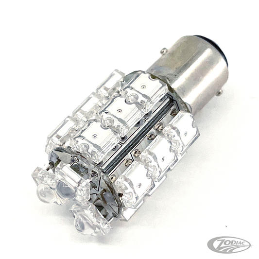 GZP DUAL 360DEGR 18LED BULB AMBER BAY15D