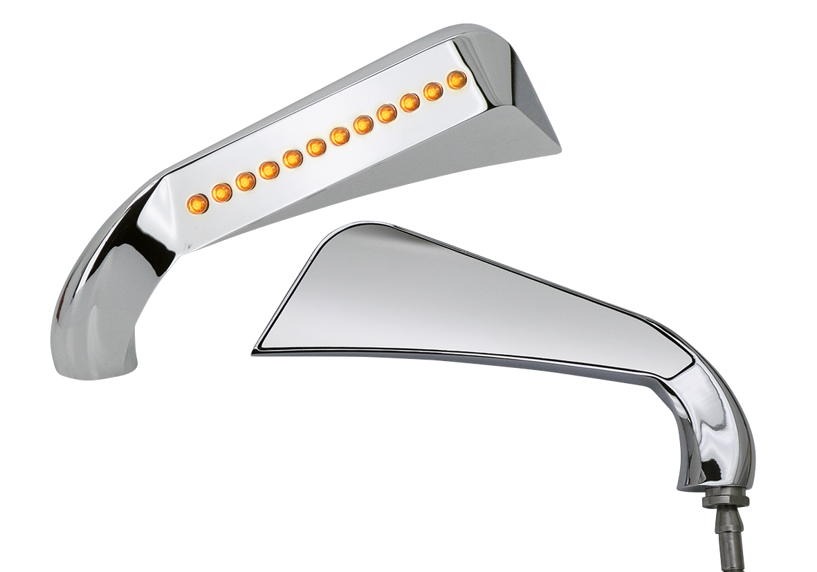 GZP Chr Avenger LED Custom mirror set