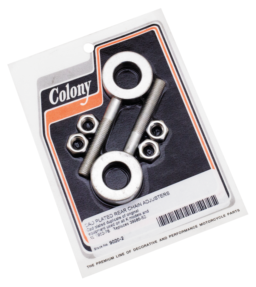 White plated wheel adjuster kit XL52-78