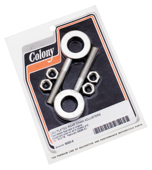 White plated wheel adjuster kit XL52-78