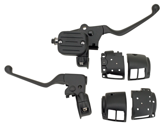 GZP Matte Black Handlebar cntrl kit 9/16