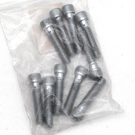 10pck allen bolt 5/16-18x1-3/8" UNC zin
