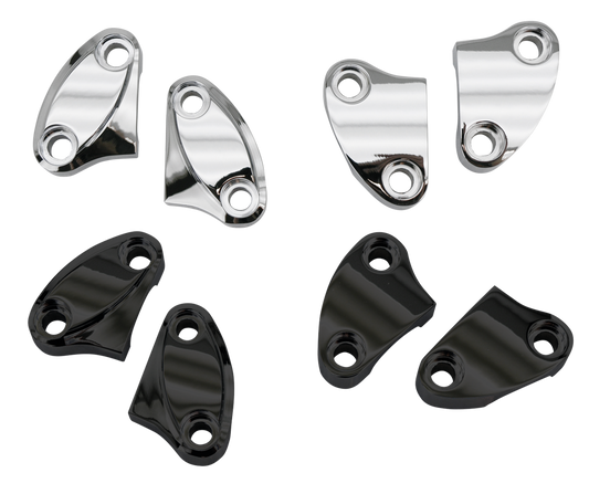 GZP Black smooth early style riser clamp