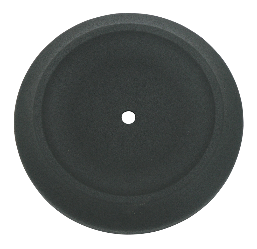 S&S Black Dished Bobber billet a/c cover