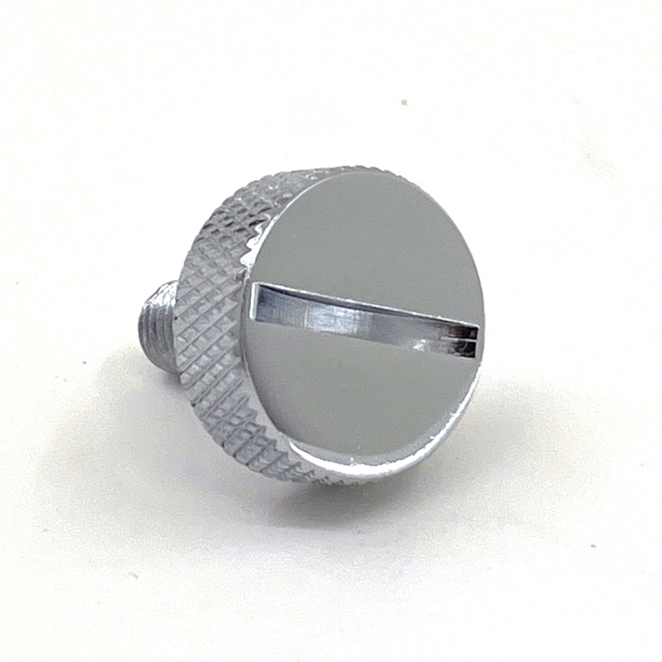 GZP Chr slotted Ezy seat screw 1-4-28