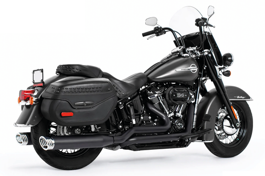 4" RACING TRUE-DUALS ST18-up Bk/Ch