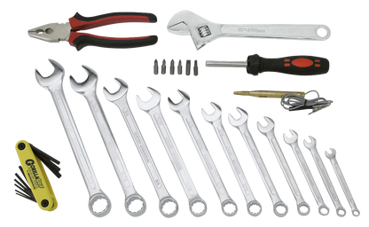 On The Road Tool roll with tools