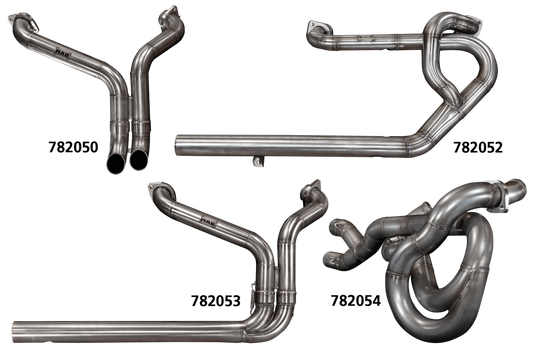 MAD Exhausts Short XL86-UP stainless