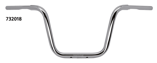 Apehanger 1-1/4" 30cm high 3 hole Chrome