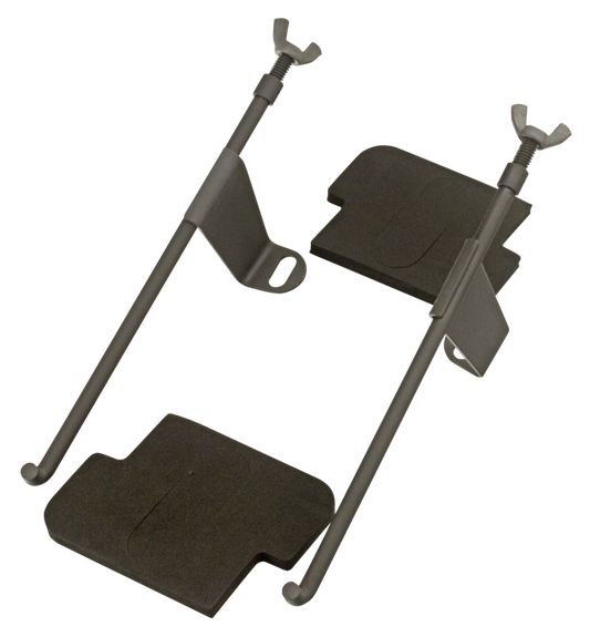 Battery rod kit with flags and pads