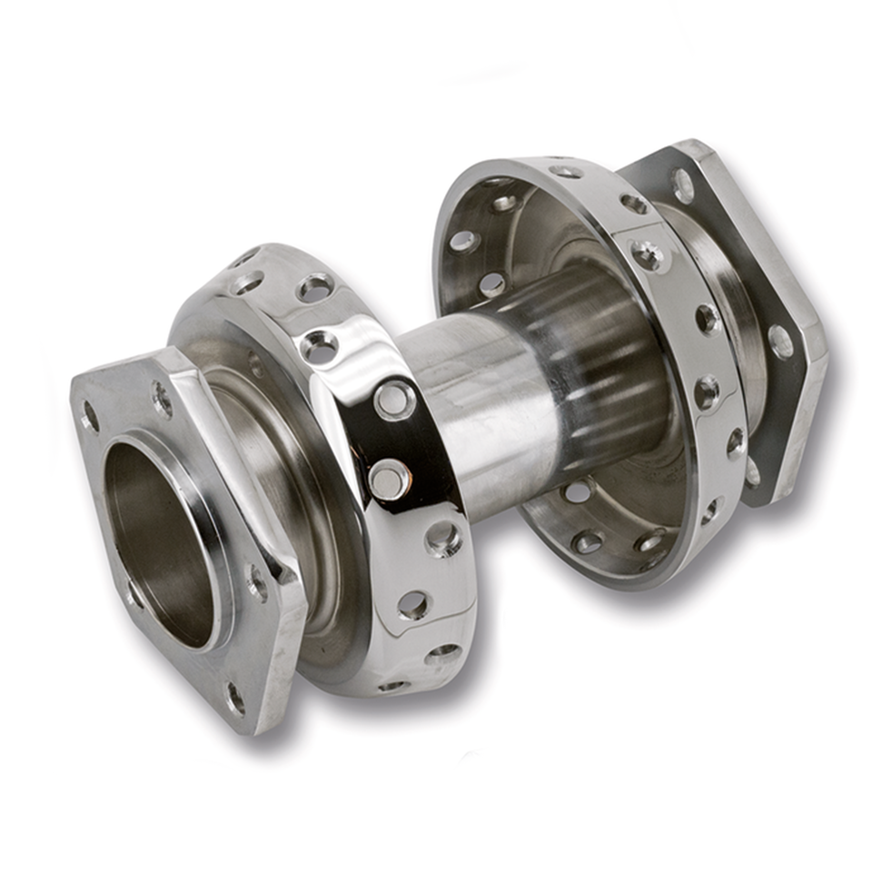 GZP Chrome Front hub FLH/T00-07