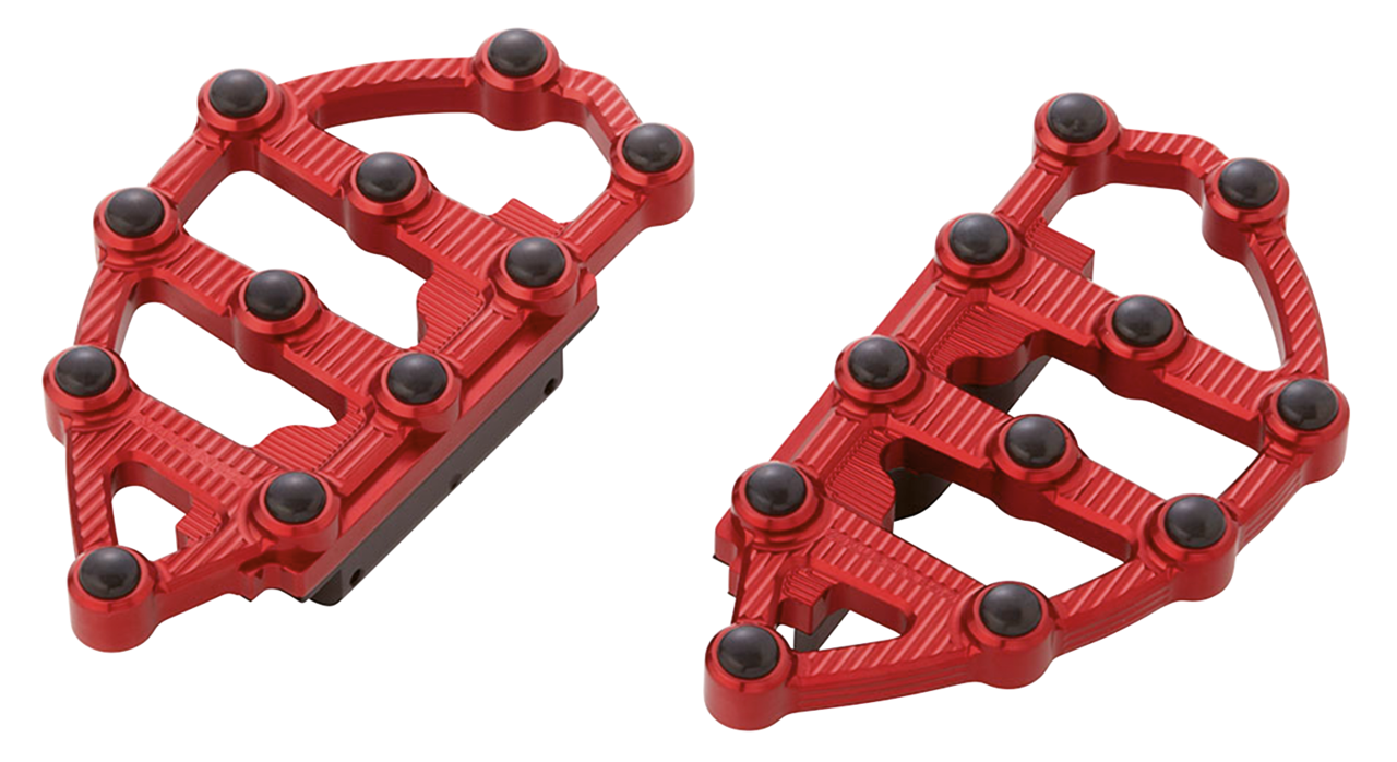 Ness MX Passenger Floorboards - Red