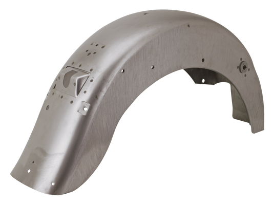 Replica raw steel rear fender FL79-84