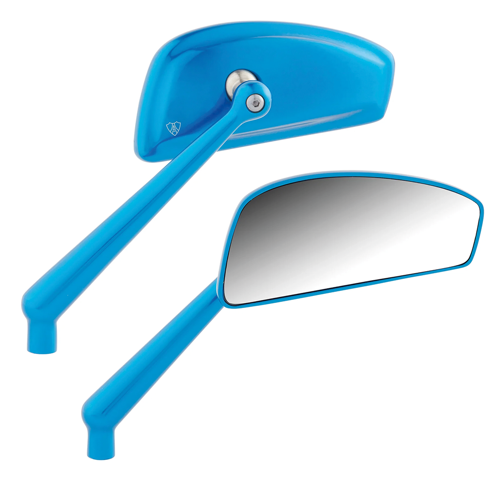 Tearchop Forged Right Mirror Blue