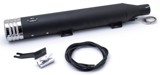 MCJ Slip-On Striped FLSB 21-Up Blk/Chr