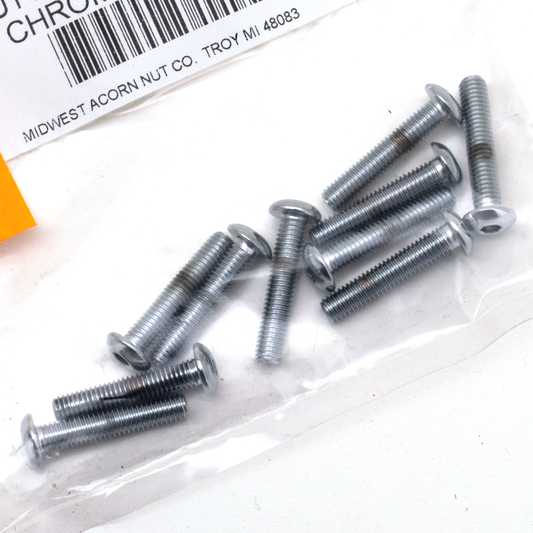 10pck Button head screws 10-32x1 UNF