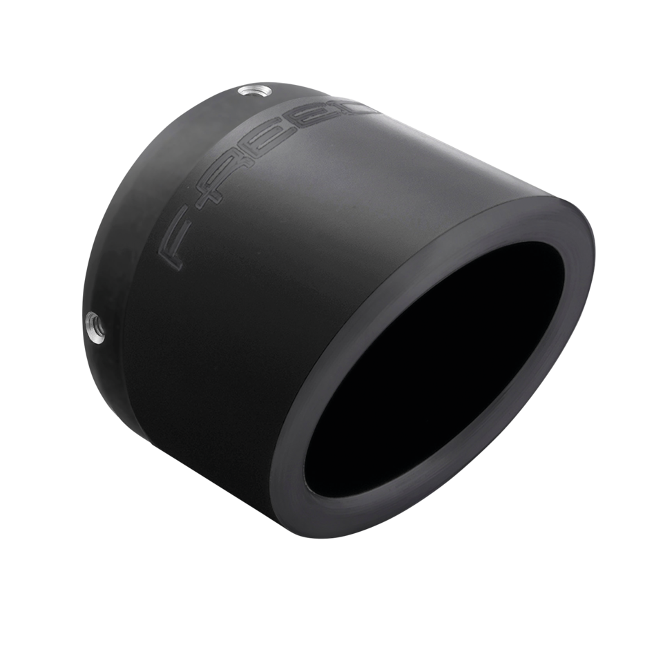 LIBERTY/RACING ROLLED EDGE BLACK TIP 4"